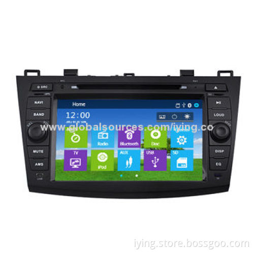 Special touchscreen car GPS navigation system for New Mazda 3 (2010-2011)